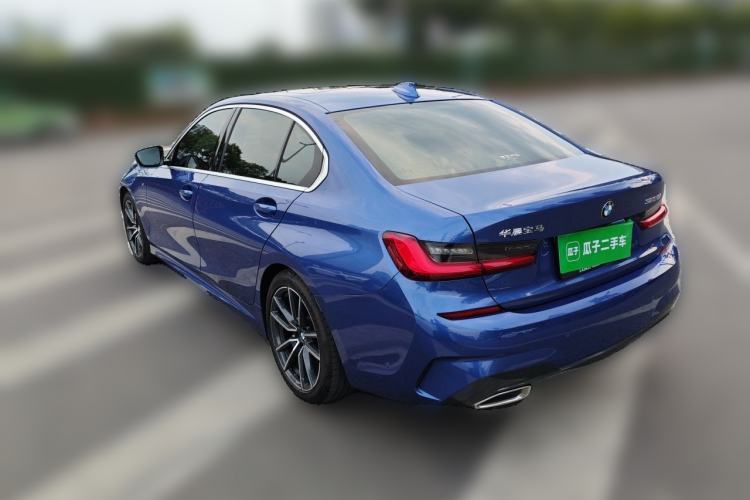Used BMW 3 Series 2020 Restyled 325Li M Sport Package Rear Left 45 Deg
