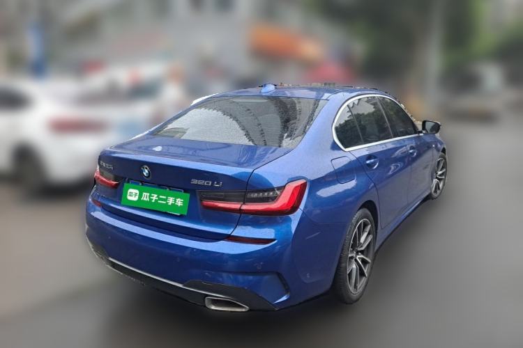 Used BMW 3 Series 2020 320Li M Sport Package Rear Right 45 Deg