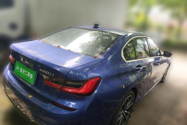 Used BMW 3 Series 2020 320Li M Sport Package Rear Right 45 Deg