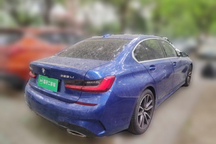 Used BMW 3 Series 2020 325Li M Sport Package Rear Right 45 Deg
