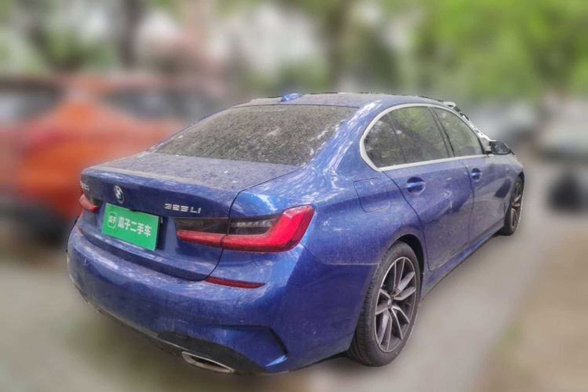 Used BMW 3 Series 2020 325Li M Sport Package Rear Right 45 Deg