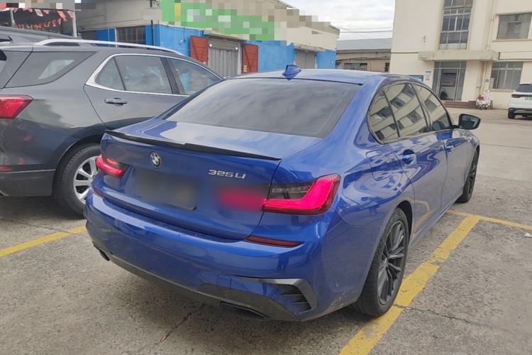 Used BMW 3 Series 2020 Facelifted 325Li M Sport Night Edition Package Rear Right 45 Deg
