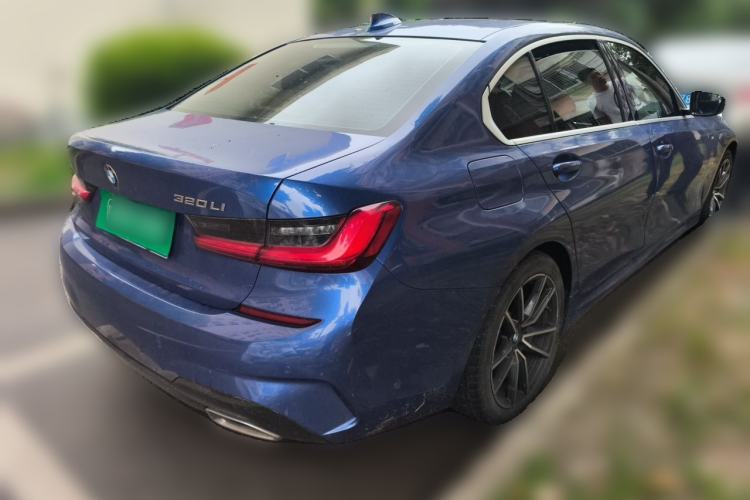 Used BMW 3 Series 2020 320Li M Sport Package Rear Right 45 Deg