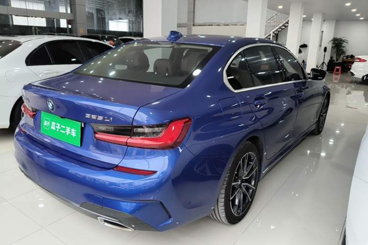 Used BMW 3 Series 2020 325Li M Sport Package Rear Right 45 Deg