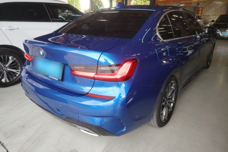 Used BMW 3 Series 2020 320Li M Sport Package Rear Right 45 Deg