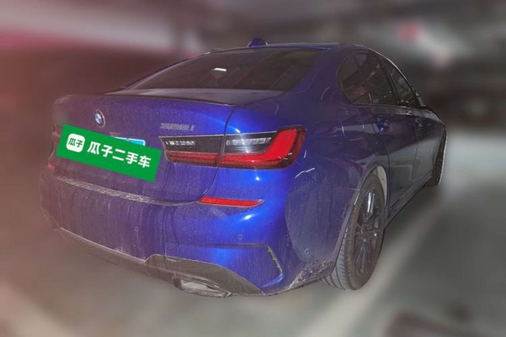 Used BMW 3 Series 2020 Restyled 325i M Sport Night Edition Package Rear Right 45 Deg