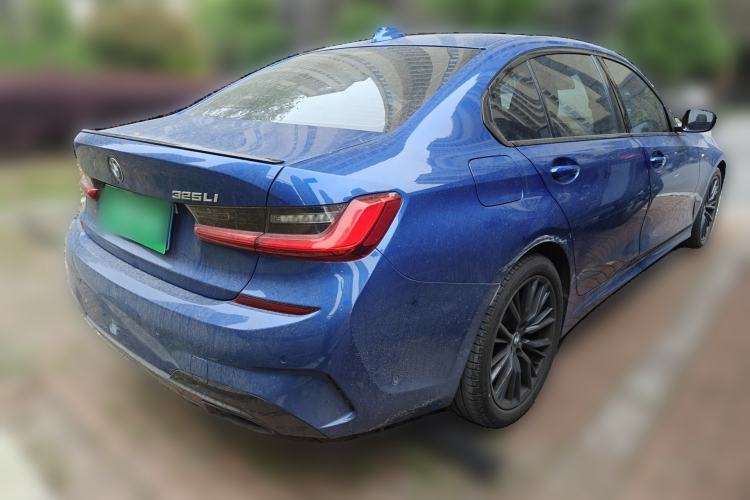 Used BMW 3 Series 2020 325Li M Sport Night Edition Package Rear Right 45 Deg