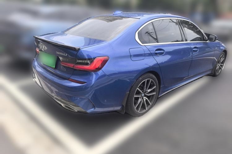 Used BMW 3 Series 2020 325Li M Sport Package Rear Right 45 Deg