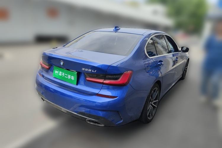 Used BMW 3 Series 2020 325Li M Sport Package Rear Right 45 Deg