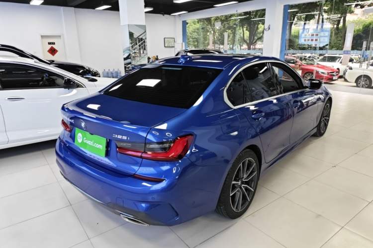 Used BMW 3 Series 2020 Facelifted 325i M Sport Package Rear Right 45 Deg