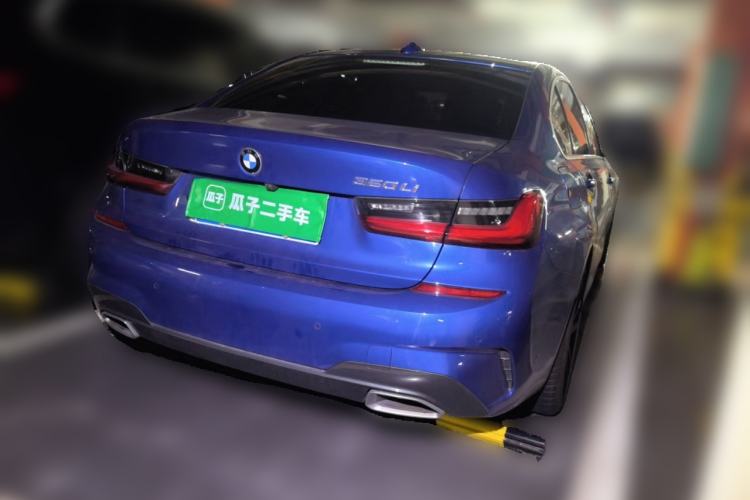 Used BMW 3 Series 2020 320Li M Sport Package Rear Right 45 Deg