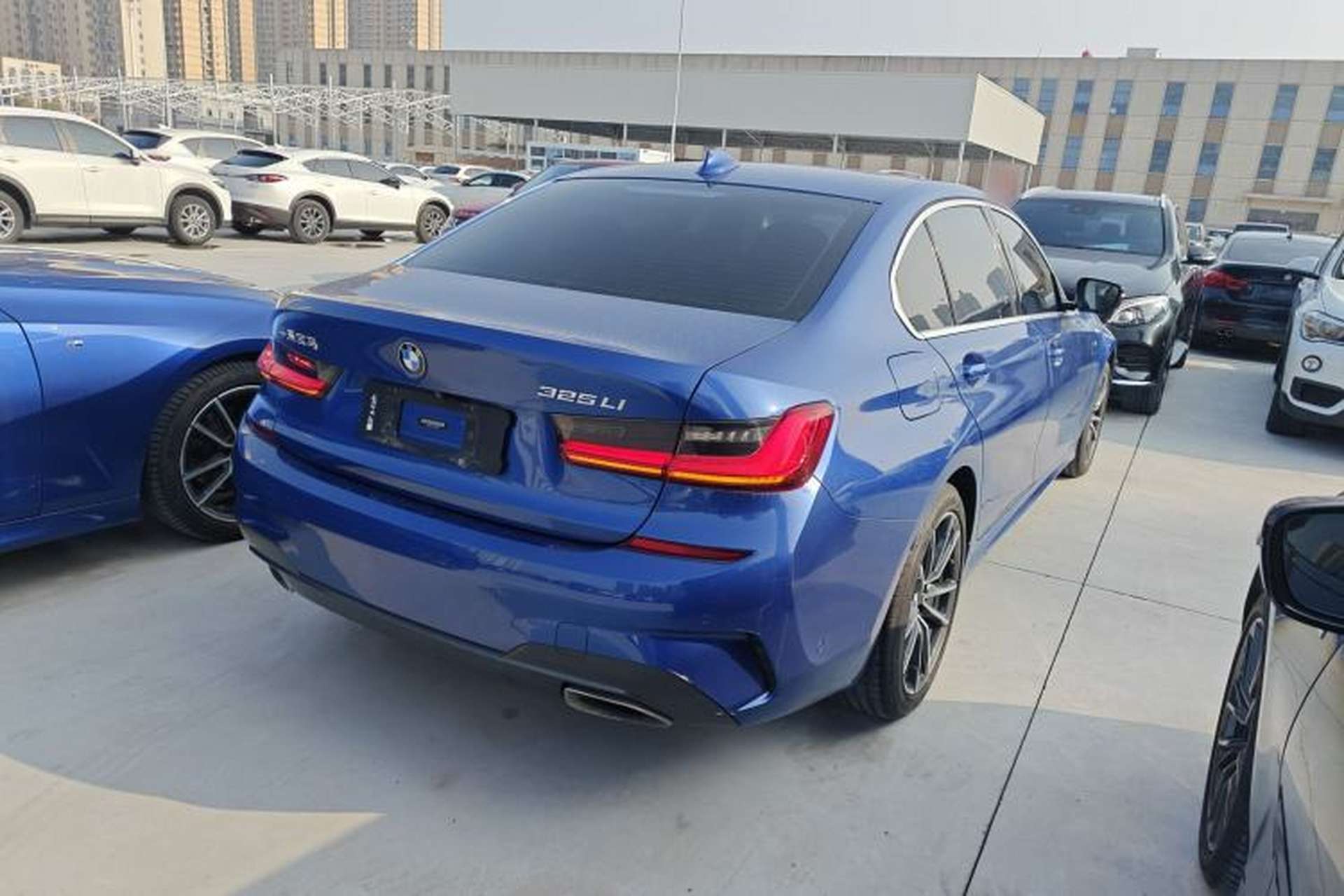 Used BMW 3 Series 2020 325Li M Sport Package Rear Right 45 Deg