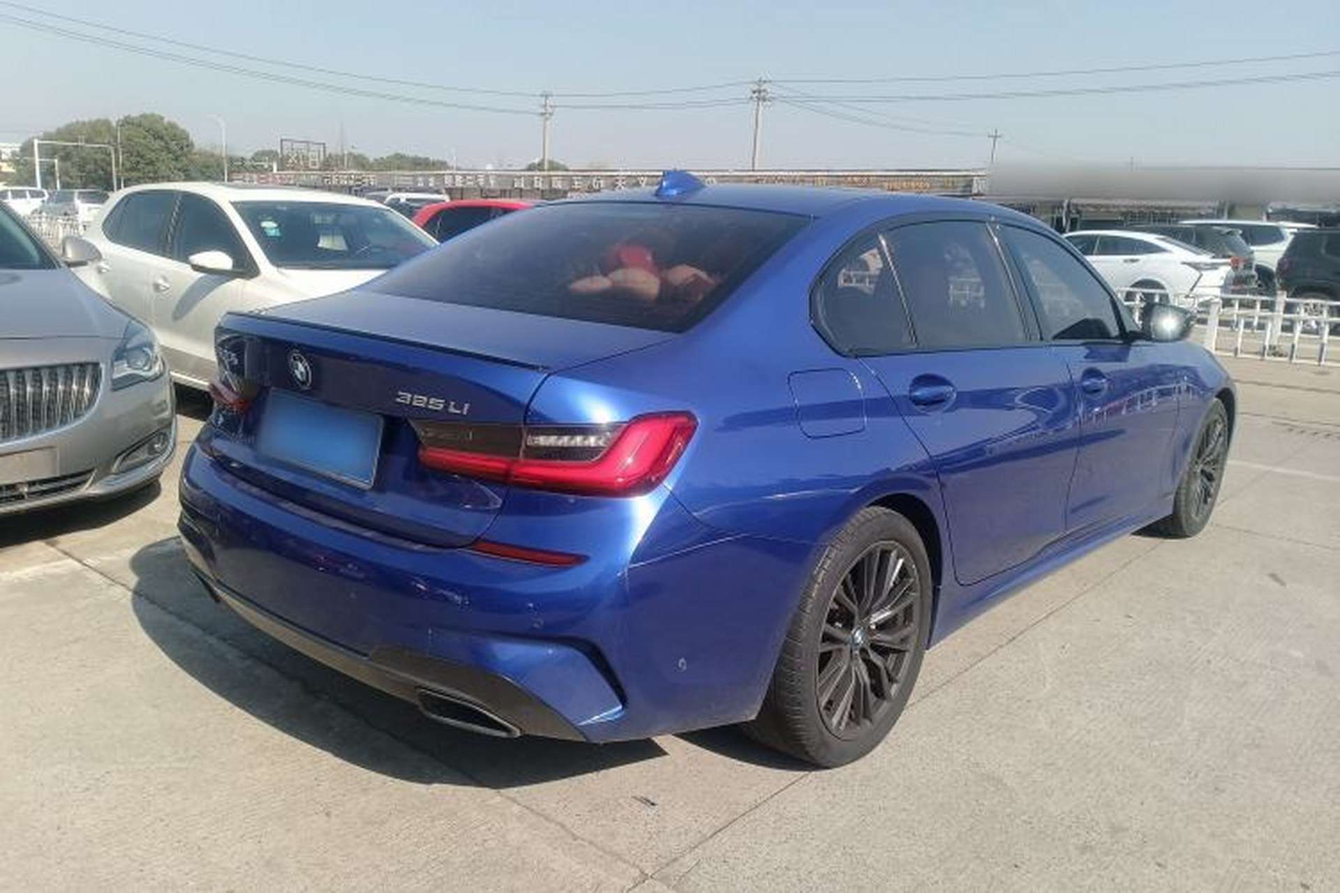 Used BMW 3 Series 2020 Facelifted 325Li M Sport Night Edition Package Rear Right 45 Deg