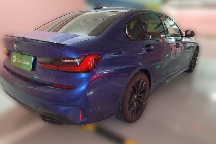 Used BMW 3 Series 2020 Facelifted 325Li M Sport Night Edition Package Rear Right 45 Deg