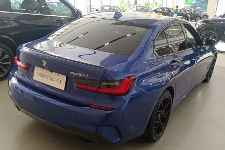 Used BMW 3 Series 2020 325Li M Sport Night Edition Package Rear Right 45 Deg