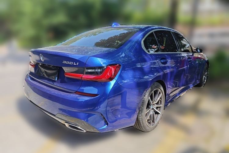 Used BMW 3 Series 2020 320Li M Sport Package Rear Right 45 Deg
