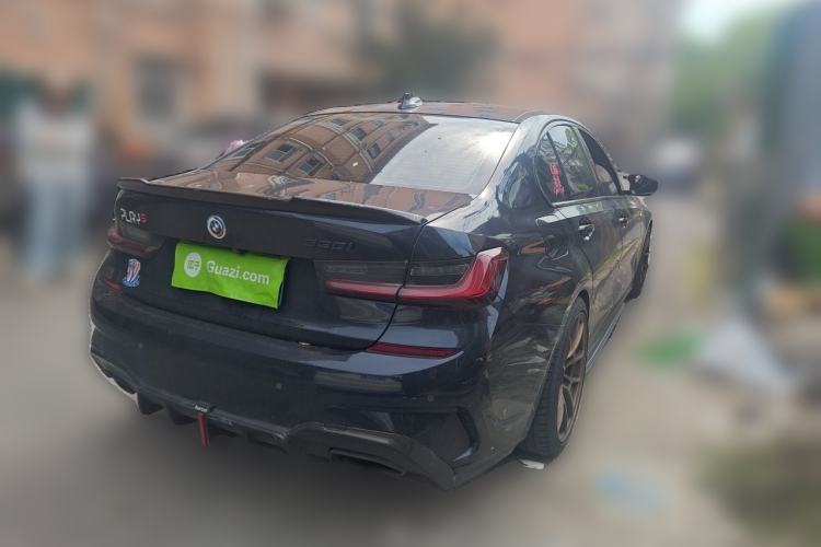 Used BMW 3 Series 2020 330i M Sport Night Edition Rear Right 45 Deg