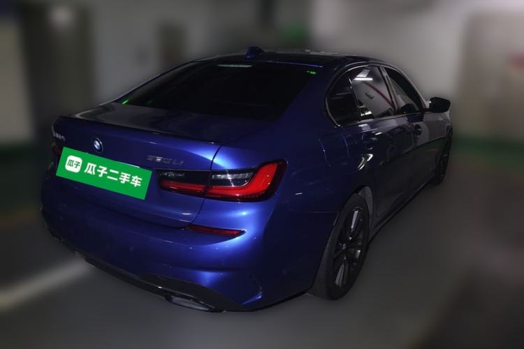 Used BMW 3 Series 2020 330Li xDrive M Sport Night Edition Rear Right 45 Deg