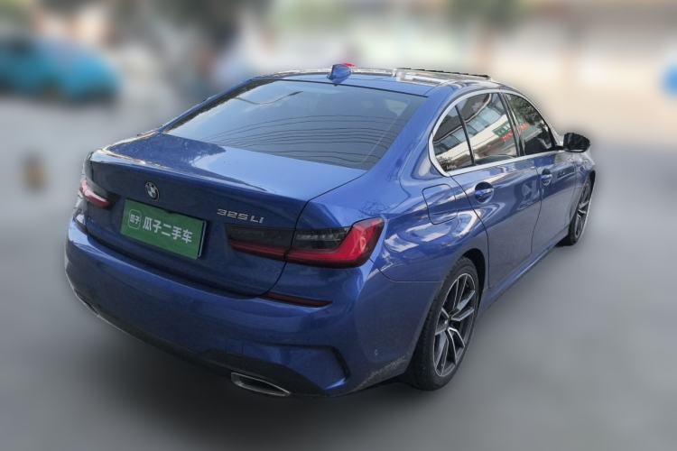 Used BMW 3 Series 2020 325Li M Sport Package Rear Right 45 Deg