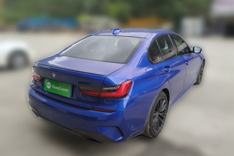 Used BMW 3 Series 2020 325i M Sport Night Edition package Rear Right 45 Deg