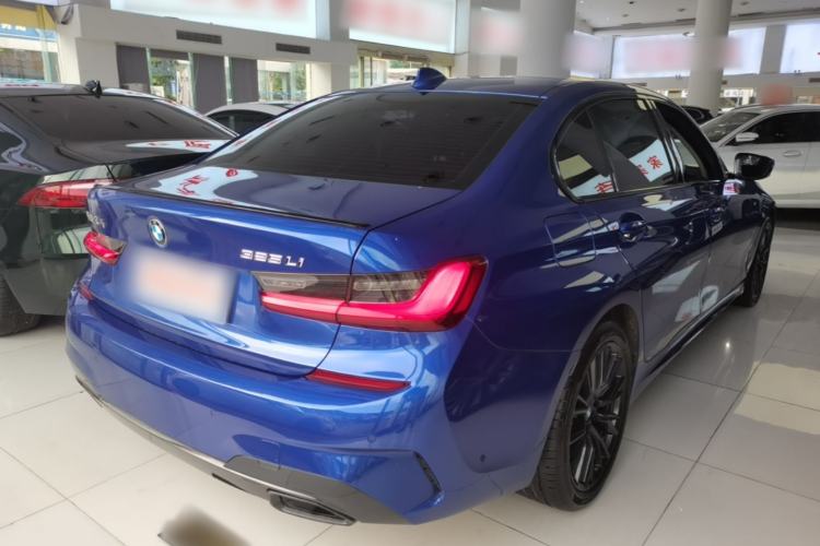 Used BMW 3 Series 2020 Facelifted 325Li M Sport Night Edition Package Rear Right 45 Deg