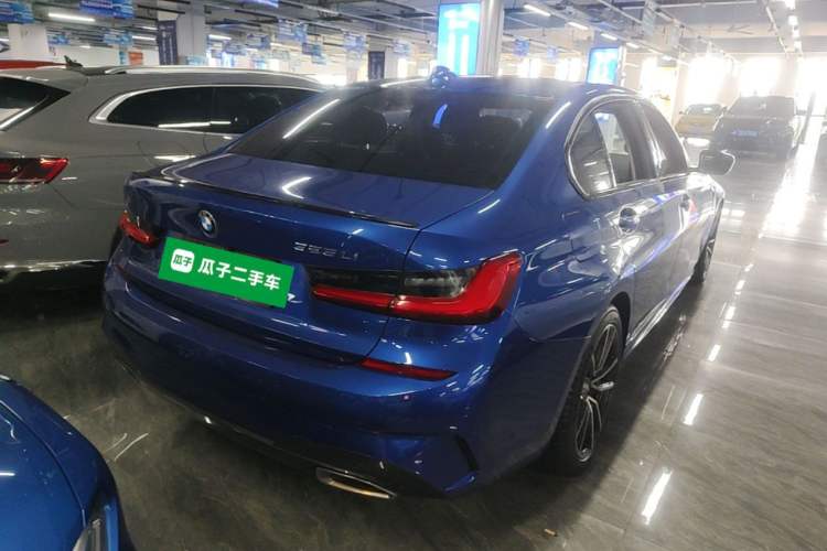 Used BMW 3 Series 2020 325Li M Sport Package Rear Right 45 Deg