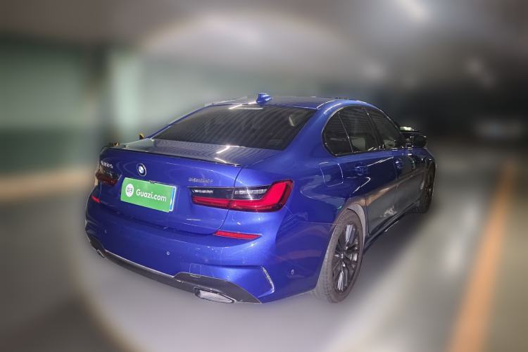 Used BMW 3 Series 2020 330i M Sport Night Edition Rear Right 45 Deg