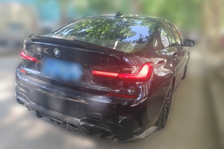 Used BMW 3 Series 2020 Restyled 325i M Sport Night Edition Package Rear Right 45 Deg