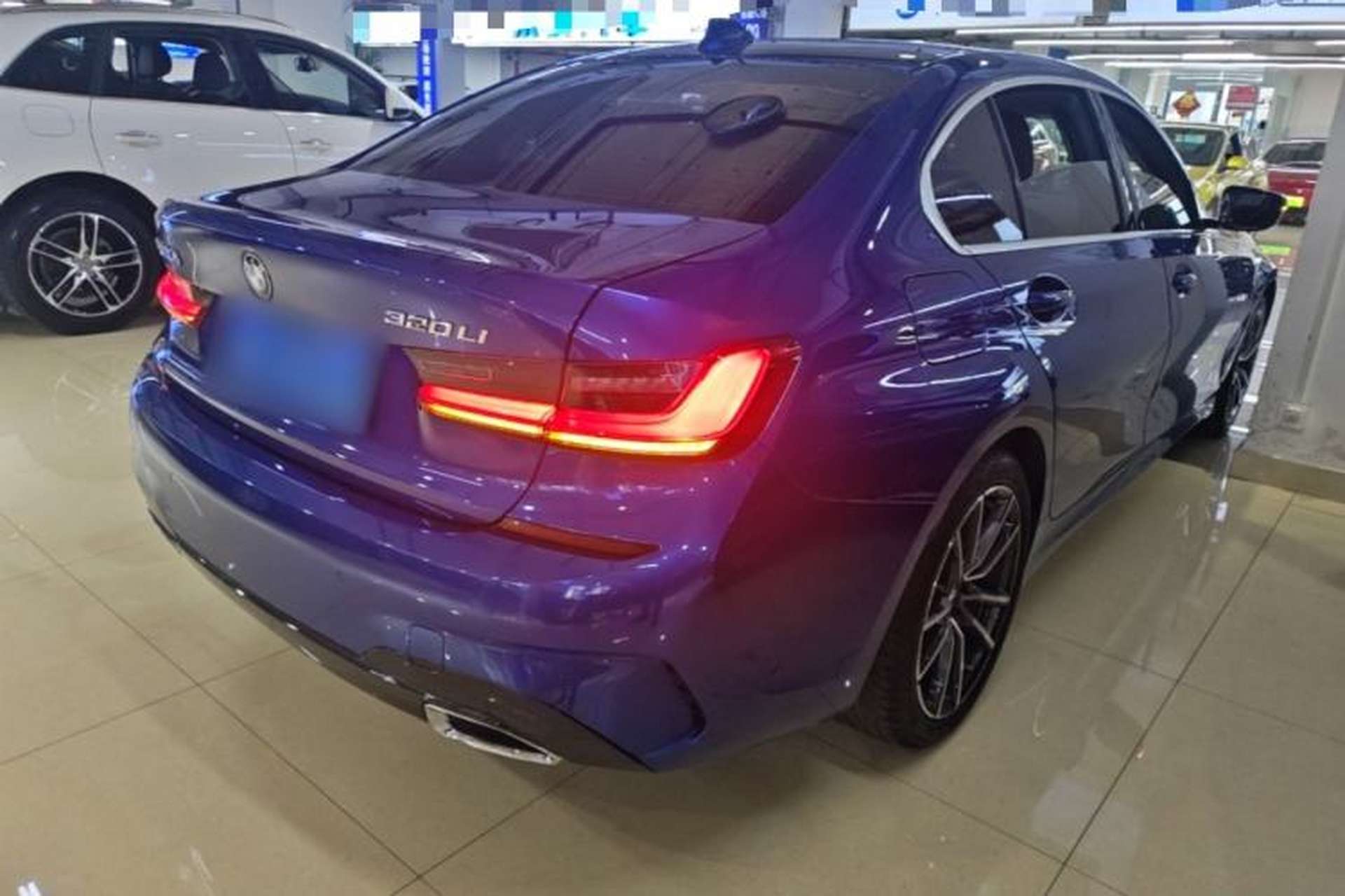 Used BMW 3 Series 2020 320Li M Sport Package Rear Right 45 Deg