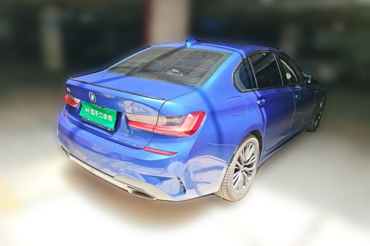 Used BMW 3 Series 2020 325Li M Sport Night Edition Package Rear Right 45 Deg