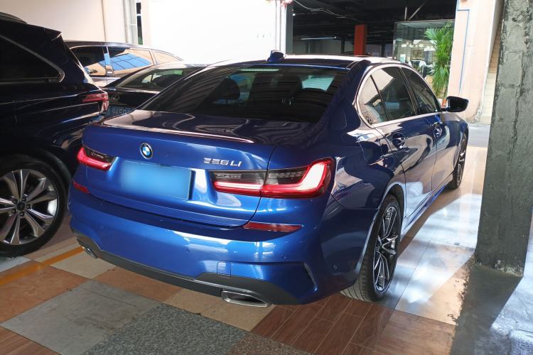 Used BMW 3 Series 2020 325Li M Sport Package Rear Right 45 Deg