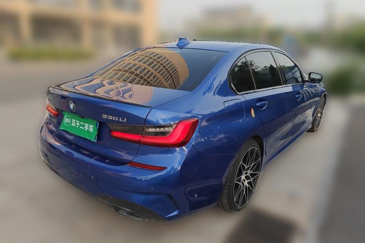 Used BMW 3 Series 2020 325Li M Sport Night Edition Package Rear Right 45 Deg