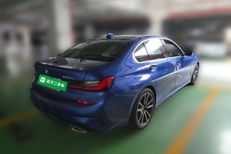 Used BMW 3 Series 2020 320Li M Sport Package Rear Right 45 Deg
