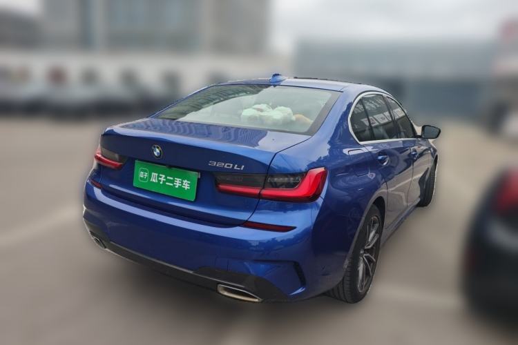Used BMW 3 Series 2020 320Li M Sport Package Rear Right 45 Deg