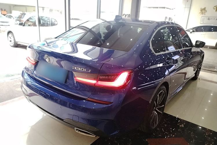 Used BMW 3 Series 2020 320Li M Sport Package Rear Right 45 Deg