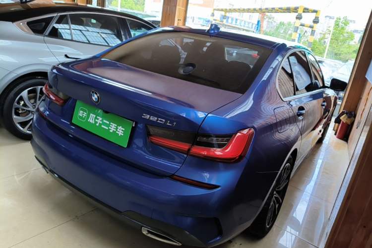Used BMW 3 Series 2020 320Li M Sport Package Rear Right 45 Deg