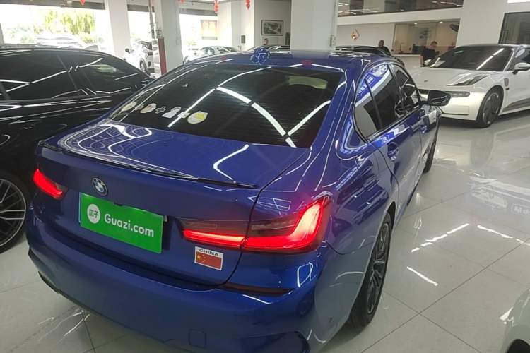 Used BMW 3 Series 2020 Facelifted 325Li M Sport Night Edition Package Rear Right 45 Deg