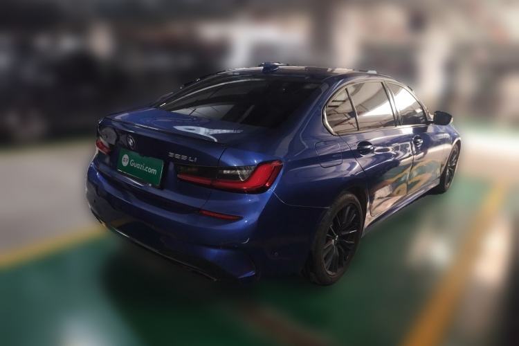 Used BMW 3 Series 2020 325Li M Sport Night Edition Package Rear Right 45 Deg