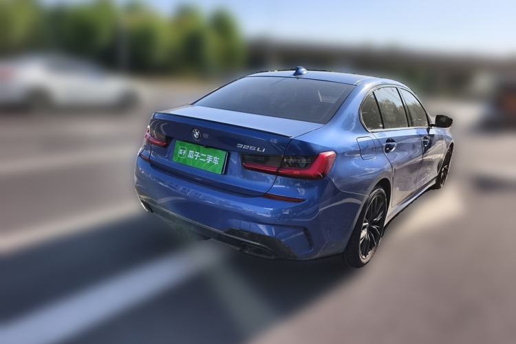 Used BMW 3 Series 2020 Facelifted 325Li M Sport Night Edition Package Rear Right 45 Deg