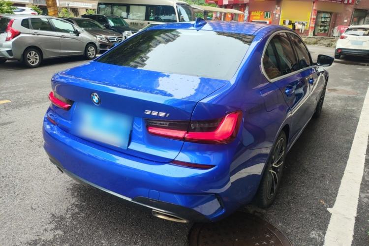Used BMW 3 Series 2020 Facelifted 325i M Sport Package Rear Right 45 Deg
