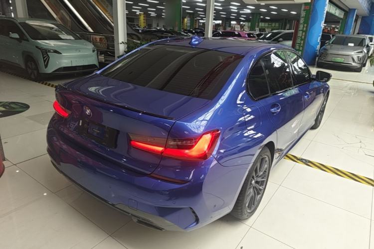 Used BMW 3 Series 2020 325Li M Sport Night Edition Package Rear Right 45 Deg