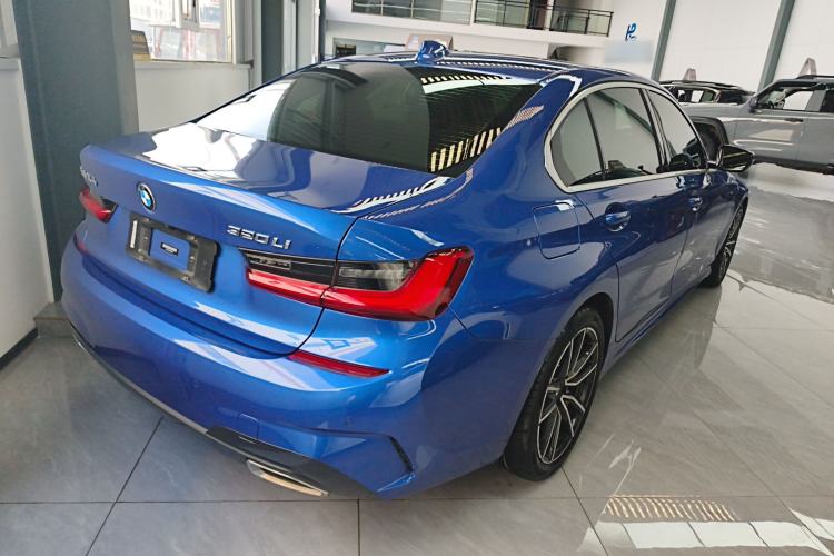Used BMW 3 Series 2020 320Li M Sport Package Rear Right 45 Deg