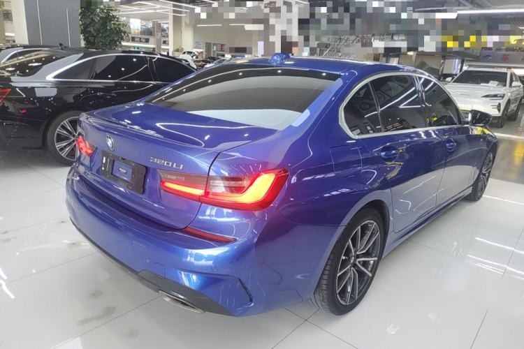 Used BMW 3 Series 2020 320Li M Sport Package Rear Right 45 Deg