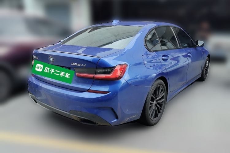 Used BMW 3 Series 2020 Facelifted 325Li M Sport Night Edition Package Rear Right 45 Deg