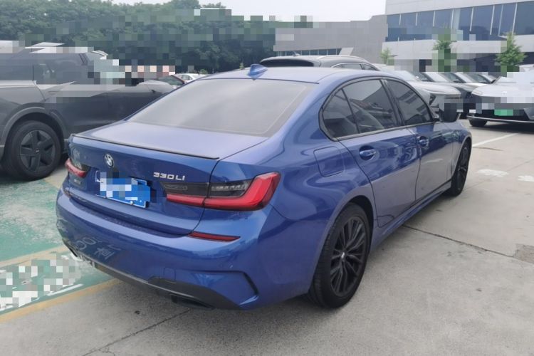 Used BMW 3 Series 2020 325Li M Sport Night Edition Package Rear Right 45 Deg