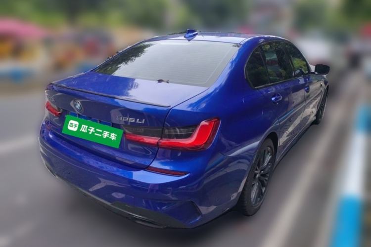 Used BMW 3 Series 2020 Facelifted 325Li M Sport Night Edition Package Rear Right 45 Deg