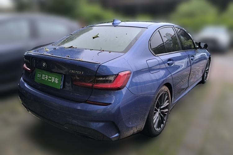 Used BMW 3 Series 2020 Restyled 325i M Sport Night Edition Package Rear Right 45 Deg