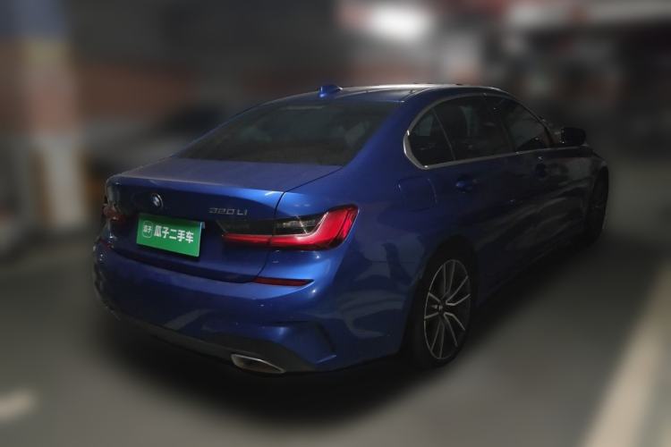 Used BMW 3 Series 2020 320Li M Sport Package Rear Right 45 Deg