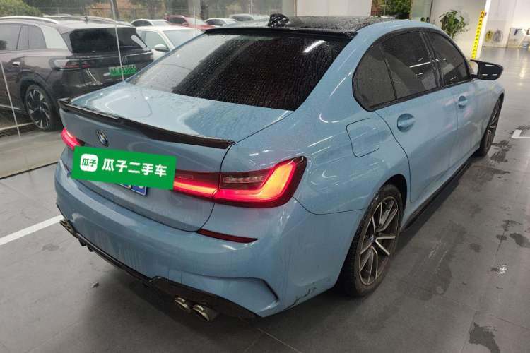 Used BMW 3 Series 2020 320Li M Sport Package Rear Right 45 Deg
