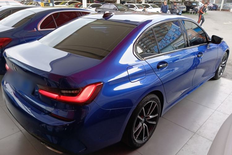 Used BMW 3 Series 2020 325Li M Sport Package Rear Right 45 Deg